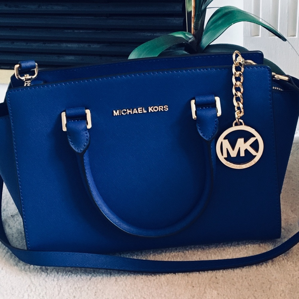 Michael Kors Electric Blue Handbag